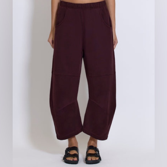 Roucha Penn Sweatpants Overdye - Mahogany Overdye - Size AA - Picture 1 of 6